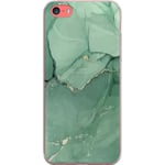 Apple iPhone 5c Gjennomsiktig Telefondeksel Grön Marmor