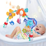 PAMIYO Baby Pram Toys, Sensory Toys for Babies, Baby Toys 0-6 Months+, Car Seat