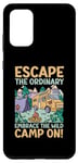 Galaxy S20+ Camper Escape The Ordinary Embrace The Wild Camp On Camping Case