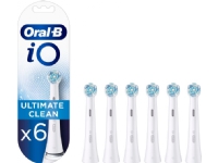 Oral-B iO Ultimate Clean brush head, white, 6 pcs