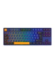 Akko Gear 5087B Plus Horizon - Blue - Gaming Tastatur - Nordisk - Blå