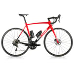 Moda Vivo Disc 105 Aksium Carbon Road Bike - Red / Black Large 56cm Red/Black
