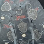 The Legend of Zelda Twilight Princess Hylian Crest shield Metal Keychain Keyring
