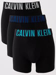 Calvin Klein Calvin Klein 3 Pack Boxer Brief, Black, Size M, Men