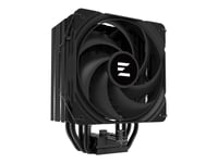 Zalman Cnps-9X Performa Plus - Processorkylare - (För: Lga1700, Lga1200, Lga115x Socket, Am4, Am5, Lga1851) - Aluminium Och Koppar - 120 Mm - Svart