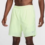 Nike Löparshorts Dri-FIT Challenger 7" 2-i-1 - Neon/Silver, storlek X-Large
