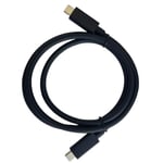 Lite-an 2 Meter USB C to USB C Charger Cable - Fast Charging Type C Charger Cable for iPhone, iPad, Samsung Phone - PD 65W USBC to USBC Cable for Macbook and More (Black)