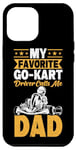 Coque pour iPhone 15 Pro Max Fête des Pères Karting Racer Go Kart Racing Dad