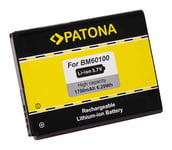 Patona Batteri for HTC One SV, Desire 500, C520e BA-S890, BM60100, 35H00202-02M, 35H00202- 600103102 (Kan sendes i brev)