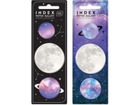 Interdruk Galaxy Indexflikar 75St Mix
