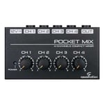 Soundsation Pocket-MIX 4 Channel Mixer