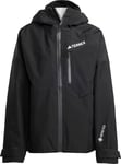 Adidas Women's Terrex Techrock 3L Gore-Tex Performance Jacket Black, S