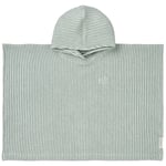 Liewood GOTS Paco Broderad Poncho Y/d Stripe Peppermint / Creme De La Creme | Grön | 3-4 years