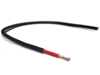 1 x 2,5 mm², svart/röd dubbelisolerad kabel rkkb