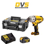 DeWalt DCF899M1 Cordless 18V XR 1/2" Brushless Impact Wrench & TSTAK Case Set