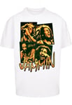Urban Classics Bob Marley Jammin Live Oversize Tee (white,L)