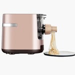 Pasta Machine Noodle Maker Household Auatic Intelligent Large-Capacity Dough Electric Press Removable and Easy to Clean for Kitchen Pasta Cutter (Color : Pink, Size : 38x20x28cm) Adjustable