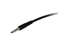 StarTech.com 1m 3.5mm 4 Position TRRS Headset Extension Cable - M/F - audio Extension Cable for iPhone (MUHSMF1M) - forlængerkabel til hovedsæt - 1 m