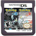 3ds Ndsi Nds Accessoire Carte De Jeu - Pokémon Version White2+Black2 (Version Anglaise!!)