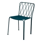 Fermob - Kintbury Chair Acapulco Blue 21 - Blå - Matstolar utomhus - Metall