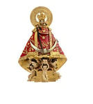 DRW Vierge de la Montagne 17 cm patronne de Caceres en Résine avec Boîte de Trousse avec Histoire