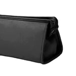 (Black)Hair Dryer Carrying Bag Lightweight Compact Zipper Hair Dryer Storage