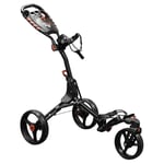 6445 Easyglide Compact+ 360 3 Wheel Push Golf Trolley Black