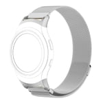 Samsung Gear Fit2 Snyggt Stål Klockband - Silver