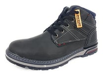 Dockers by Gerli Homme 49WY001 Bottes de Mode, Noir, 46 EU