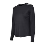 Fusion C3 LS Shirt Women Black Melange XL - Fri frakt