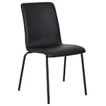 Nordic Furniture Group Isak stapelstol i konstskinn svart