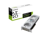 Gigabyte Geforce Rtx 5060 Ti Aero Oc 16G, Geforce Rtx 5060 Ti, 16 Gb, Gddr7, 128 Bit, 7680 X 4320 Pixlar, Pci Express X16 5.0
