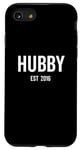 iPhone SE (2020) / 7 / 8 Hubby Est 2016 Best Husband Marriage Wedding Anniversary Case