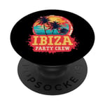 Ibiza Party Crew Vacances PopSockets PopGrip Interchangeable