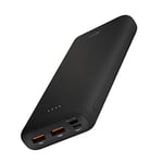 Silicon Power USB C Power Bank 20000mAh, Portable Charger with Quick Charge 3.0, Battery Pack Compatible with Nintendo Switch, iPhone 11/Xs/XS Max/XR, iPad Pro 2018, Samsung, C20QC, Black
