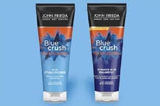 TWIN PACK John Frieda Blue Crush For Brunettes Intensive Shampoo AND Conditioner