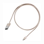 2 in 1 Micro-USB combo USB-A to Micro-B cable from Silverstone SST-CPU
