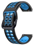 Urrem til Samsung Galaxy Watch 3 - 41 mm - Silikone - Blå
