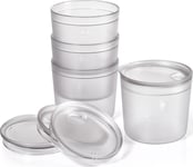 Light My Fire Tumbler with snap lid short 4-pack Transparent, OneSize