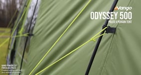 Brand new Vango Odyssey 500 Family Tent Up to 5 Person rrp £400