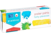 Starpak Poster paint School 12 färger