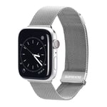 DUX DUCIS Apple Watch 7/8/9 45mm etc Milanese Klockarmband - Silver