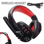 Casque de jeu de sport sans fil avec microphone pour Xbox One/PS4/PC casque Bluetooth mode Sport écouteurs cadeau
