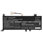 Kompatibelt med VivoBook 15 X509FB, 7.7, 4100mAh