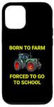Coque pour iPhone 12/12 Pro Agriculteur Tracteur Paysan Agriculture Enfants Cadeaux