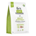 Brit Care Dog Adult Medium, Sustainable, Chicken & Insect