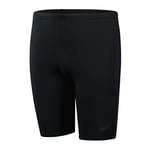 Speedo Boy's ECO Endurance+ Jammer, Comfortable Fit, Adjustable Design, Extra Flexibility, Quick Drying, Black, 4-5 Years