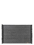 Morocco Bath Mat Home Textiles Rugs & Carpets Bath Rugs Grey Mette Ditmer