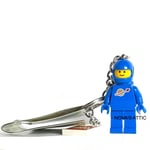 Lego Vintage Blue Astronaut Keyring 850759 Rare new