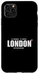 iPhone 11 Pro Max London - England UK - British Travel Souvenir with Flag Case